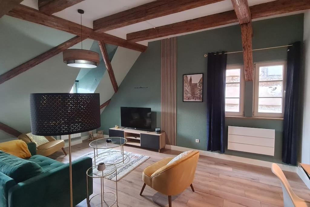 Apartamento Duplex Centre - Le Marche Obernai Exterior foto