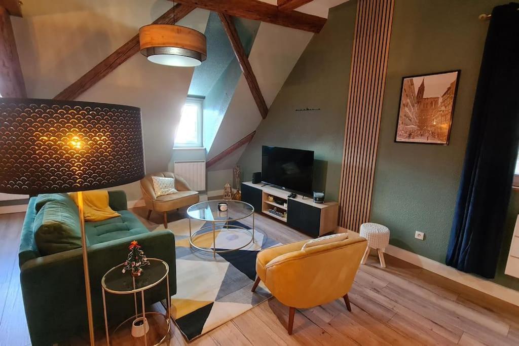 Apartamento Duplex Centre - Le Marche Obernai Exterior foto